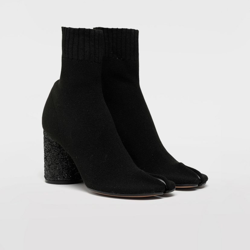 Mason Margiela Tabi knit sock boots